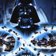 Darth Vader gets his MOC-ing on in one of the first poster ads for Lego Star Wars.